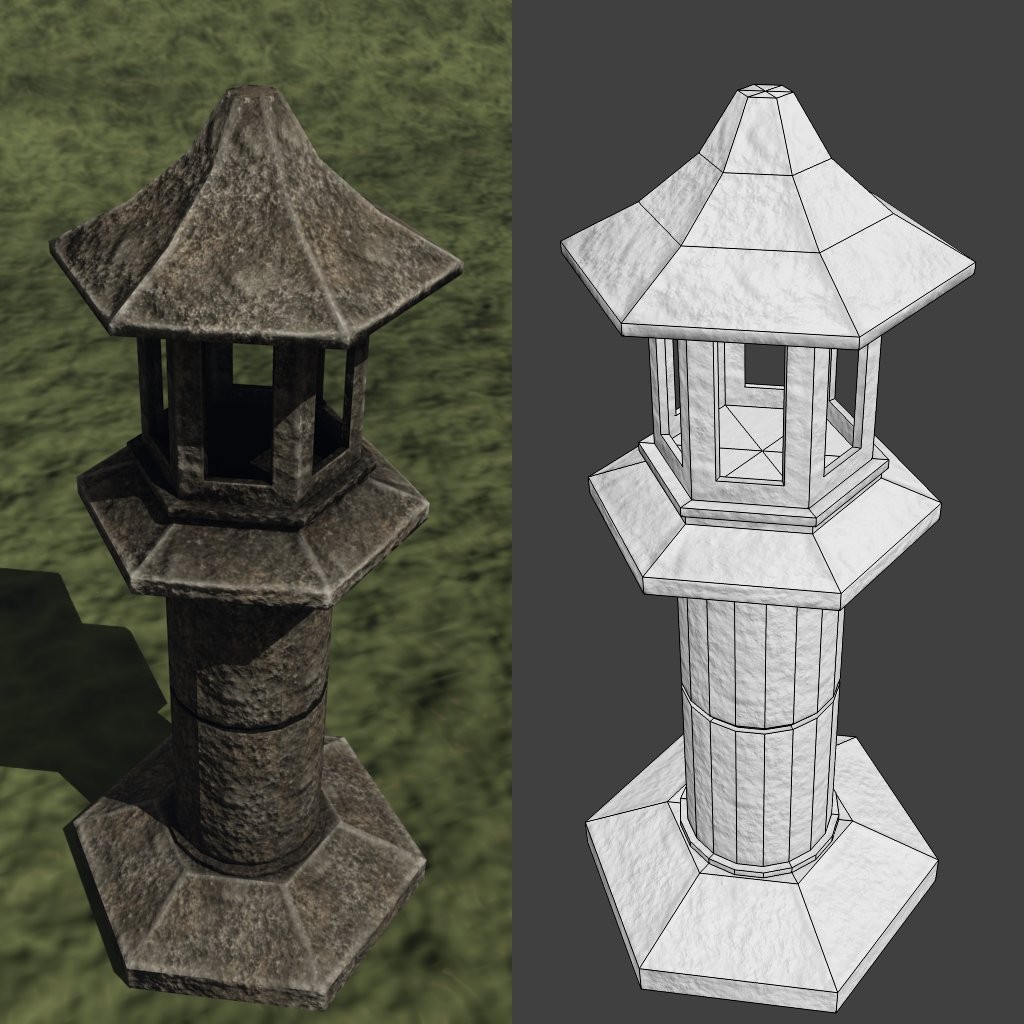Stone Lantern
