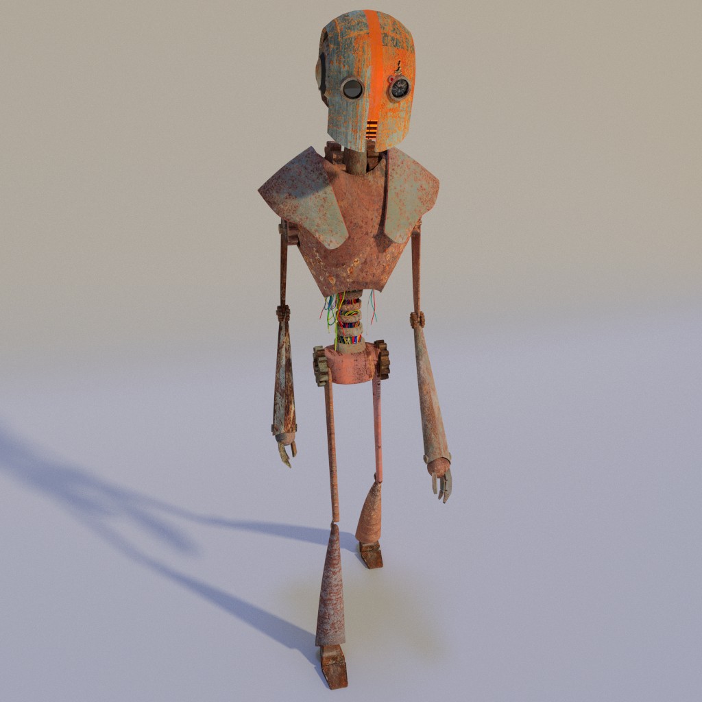 Abandoned robot