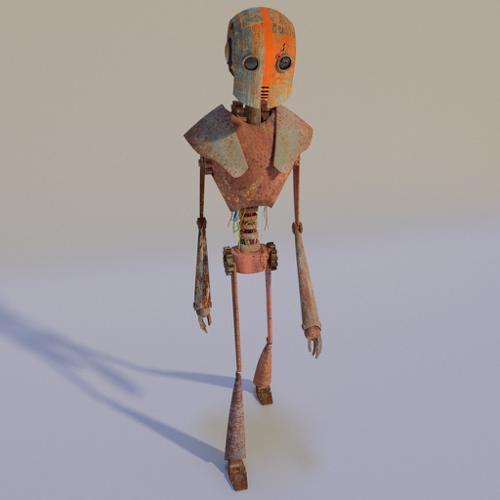 Abandoned robot