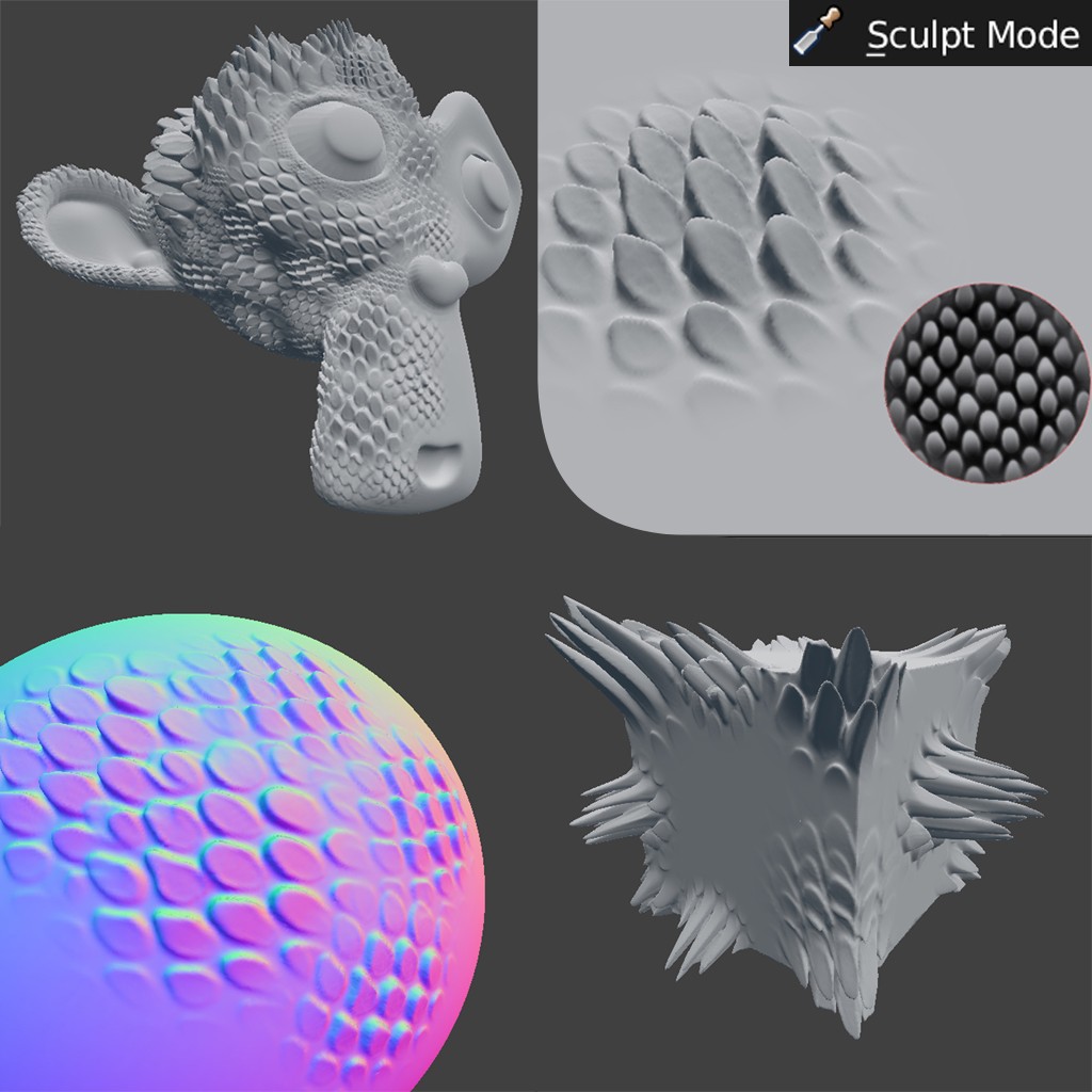 Dragonscale Brush