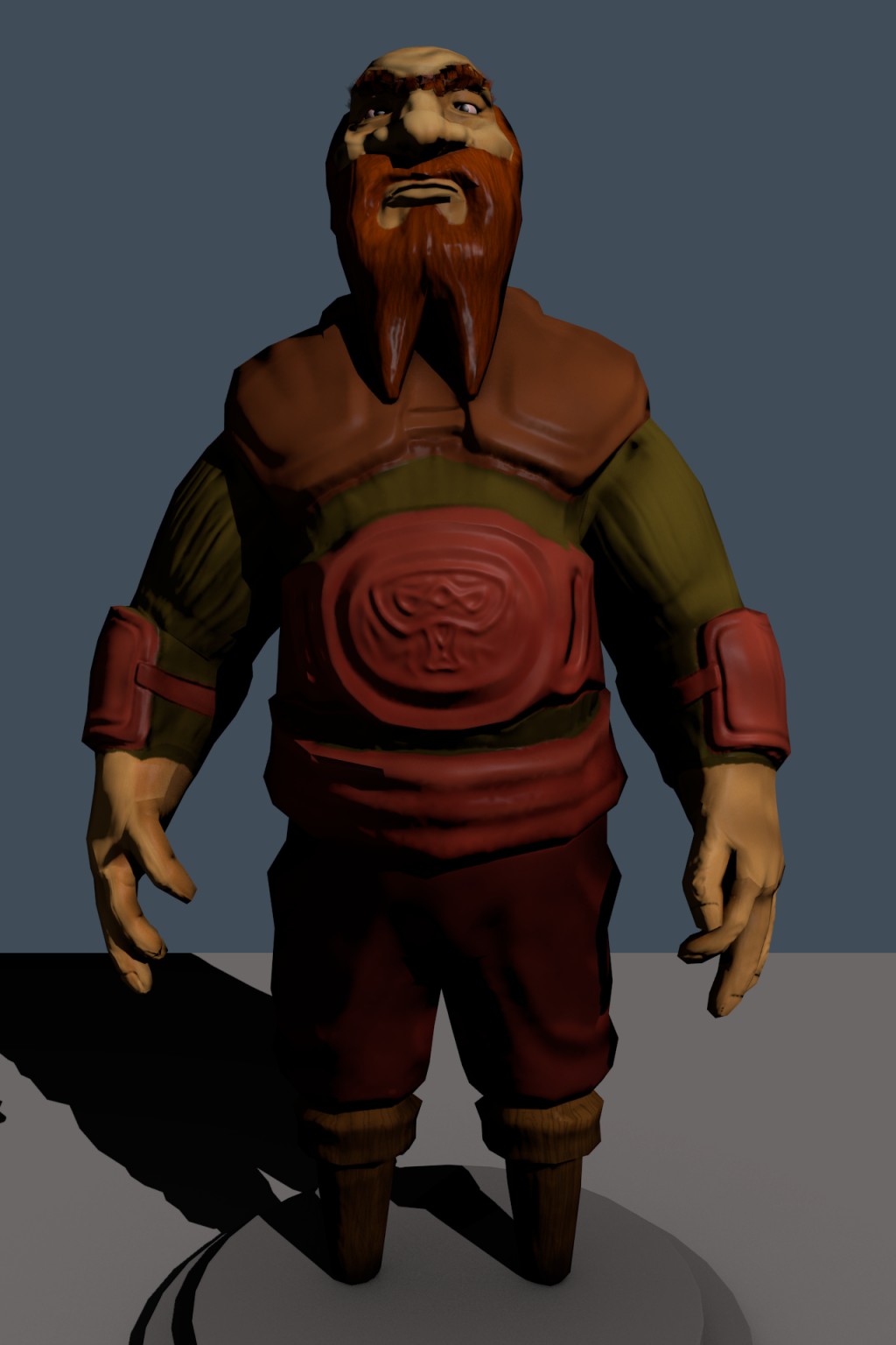NoLegsDwarf (Low poly).
