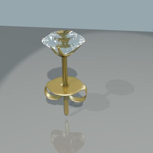 Diamond Earring