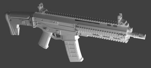 Adaptive Combat Rifle (Untextured)
