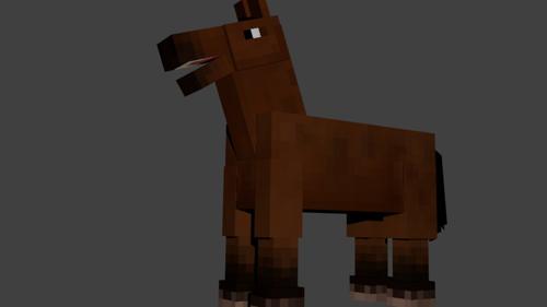 Minecraft Horse Rig!