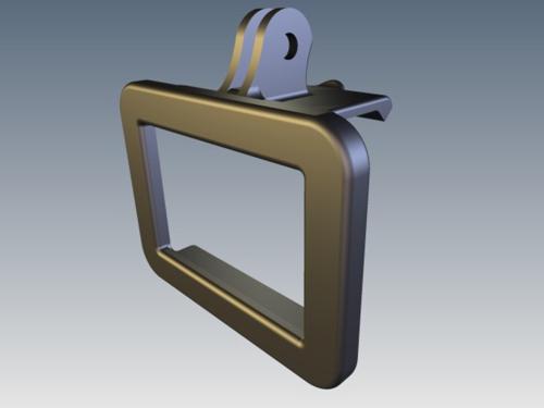 GoPro Hero 2 Camera Naked Mounting Clip - By TechShopJim