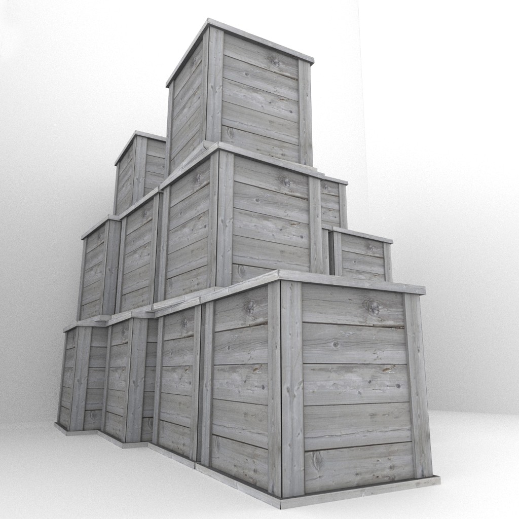Destructible box for BGE