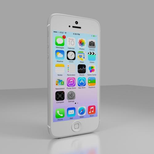iPhone 5 with iOs 7