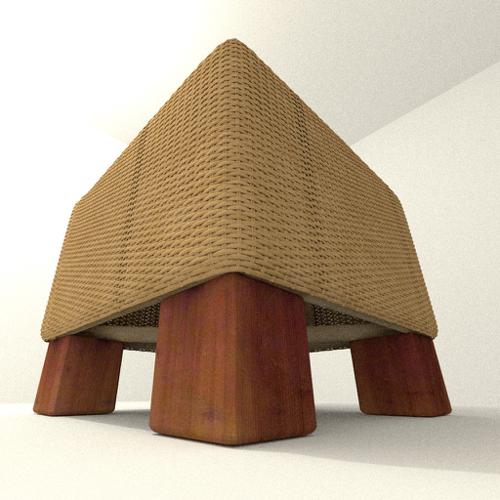 Basket Stool