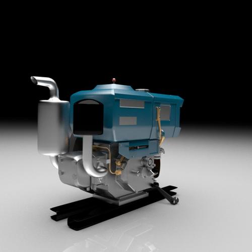 10 pk diesel engine