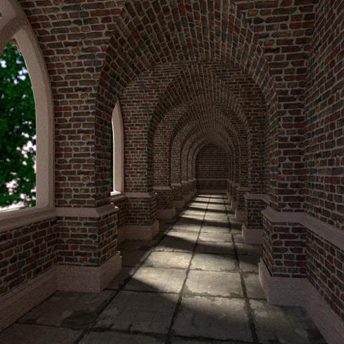 A Vaulted Coridor