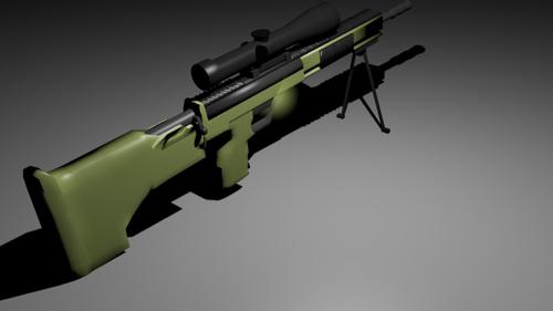 Bullpup Sniper rifle