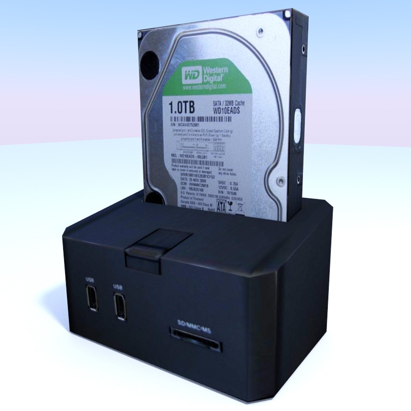 Low-Poly External HD