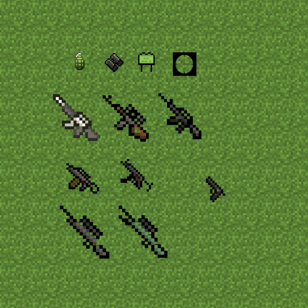 Minecraft Character/Weapons Pack