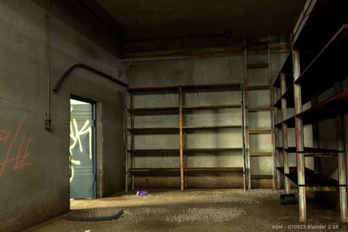 Empty Stockroom