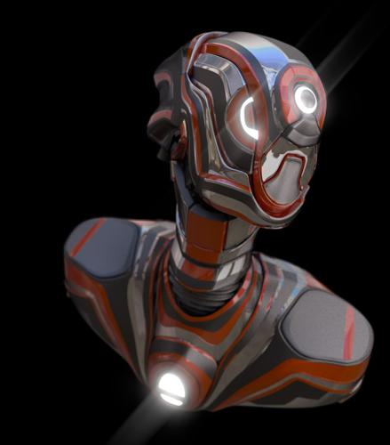 Robot Bust - BAM