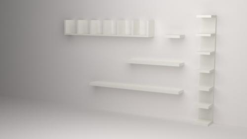 Ikea Lack shelves