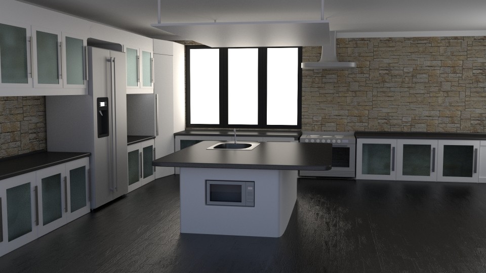 Modern Kitchen (untextured)