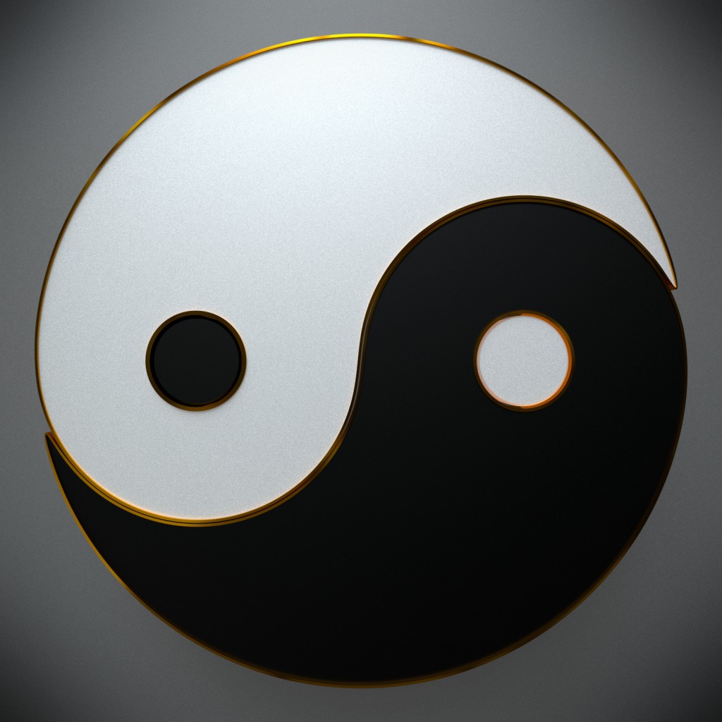 Speed Modeling Scene - "Ying und Yang"