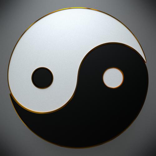 Speed Modeling Scene - "Ying und Yang"
