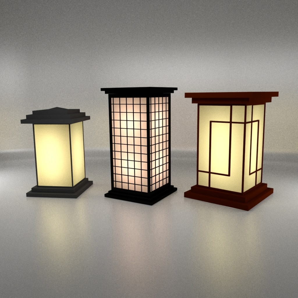 Wooden Lamps