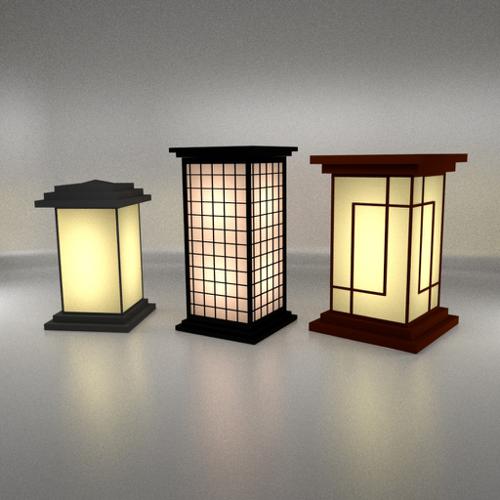 Wooden Lamps