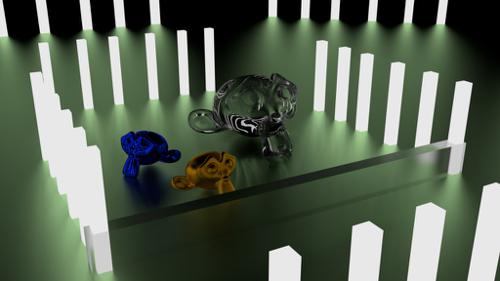 Cycles, dark Monkeys; Benchmark
