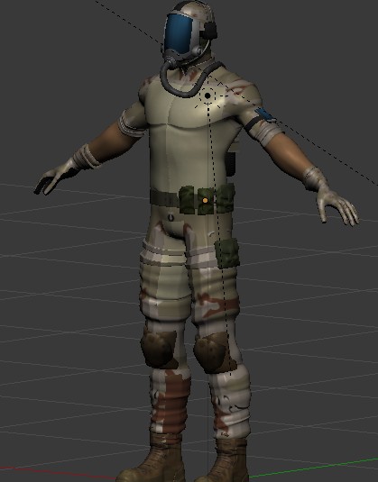 soldier body
