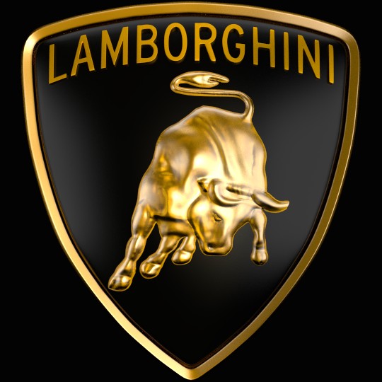 lamborghini logo sculpt