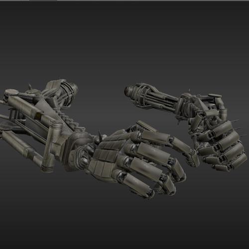 Rigged Robot Arms