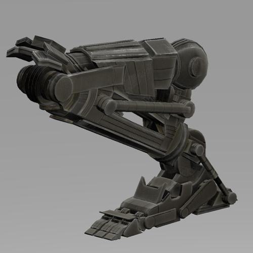 Rigged Robot Legs
