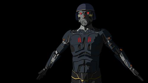 Cyborg Villain from "Deadstar"