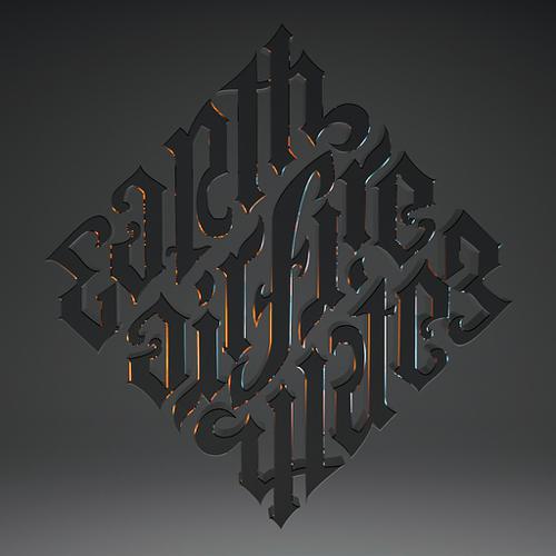 Angels & Demons Ambigram (Earth, Air, Fire, Water)