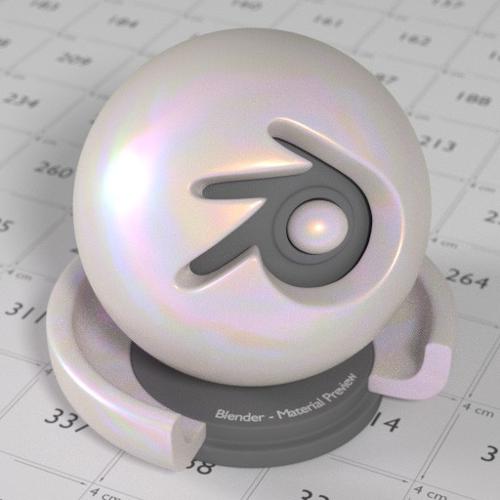 Iridescent Nacre Material for Cycles (Updated)
