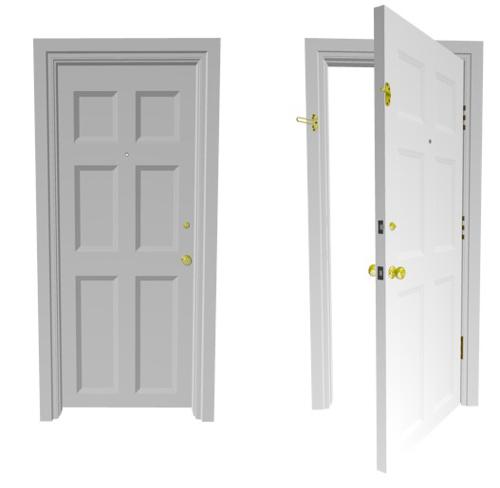 Apartment front door