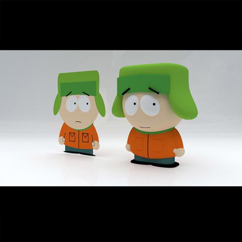 South Park Kyle 2D/3D