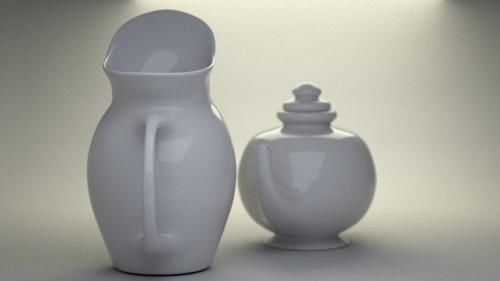 Pitcher and TeaPot
