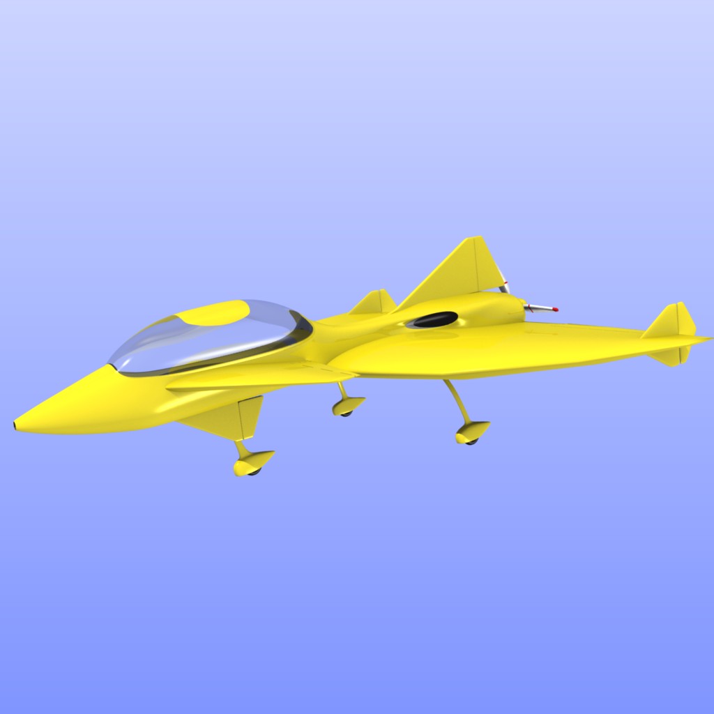 Mini-Viggen Fun Airplane
