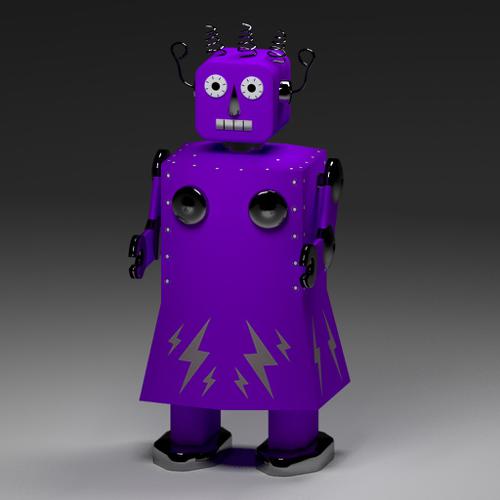 Electra Robot Tin Toy
