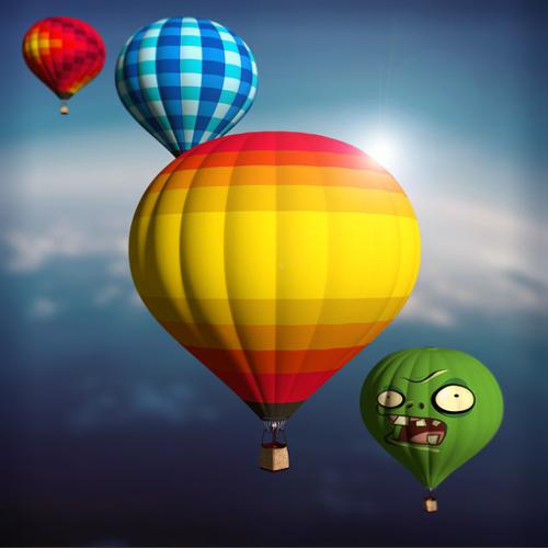air balloons