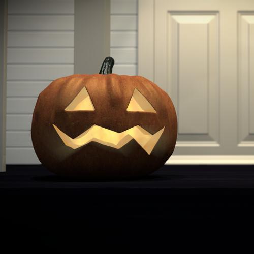 Halloween scene