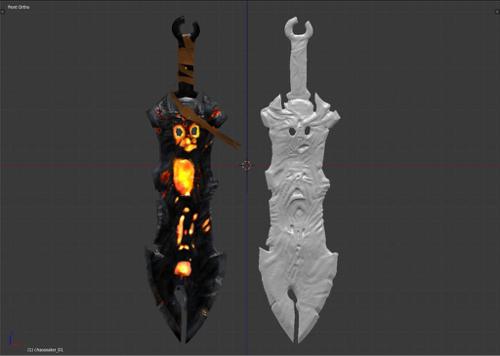 Darksiders: Chaos Eater Lowpoly Model