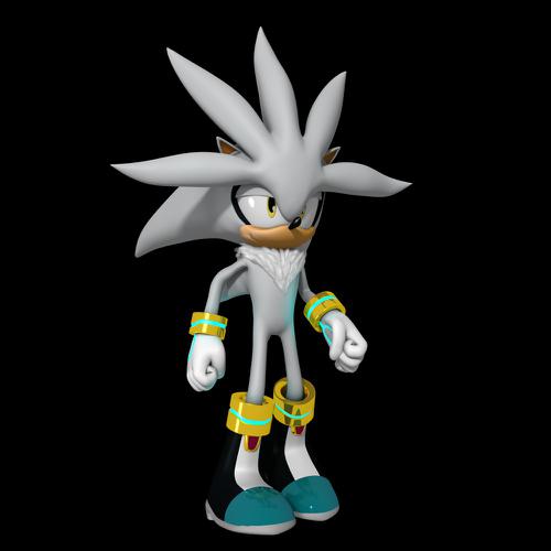 Silver the Hedgehog + Complete Rig