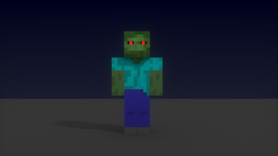 Minecraft Zombie rig