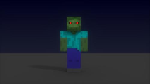 Minecraft Zombie rig