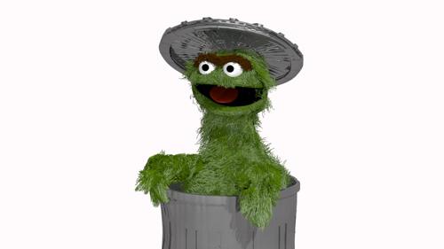 Oscar Muppet Sesame street.