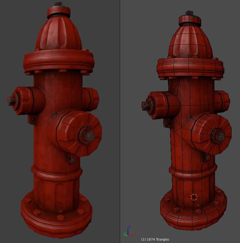 Fire Hydrant (LP + LoD)