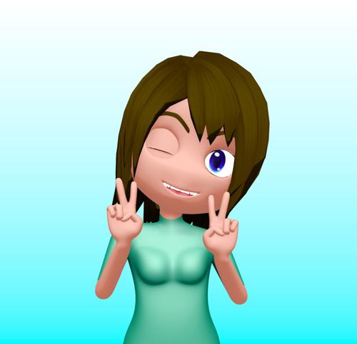 Chibi girl base v.2