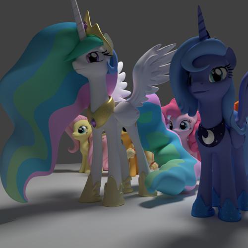 Costache's Gmod ponies