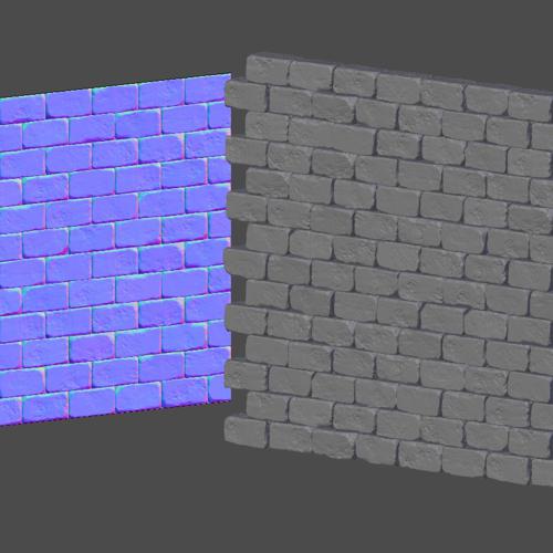 HP Bricks / Bake Tileable Textures