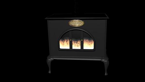 Oak Fire England Stove